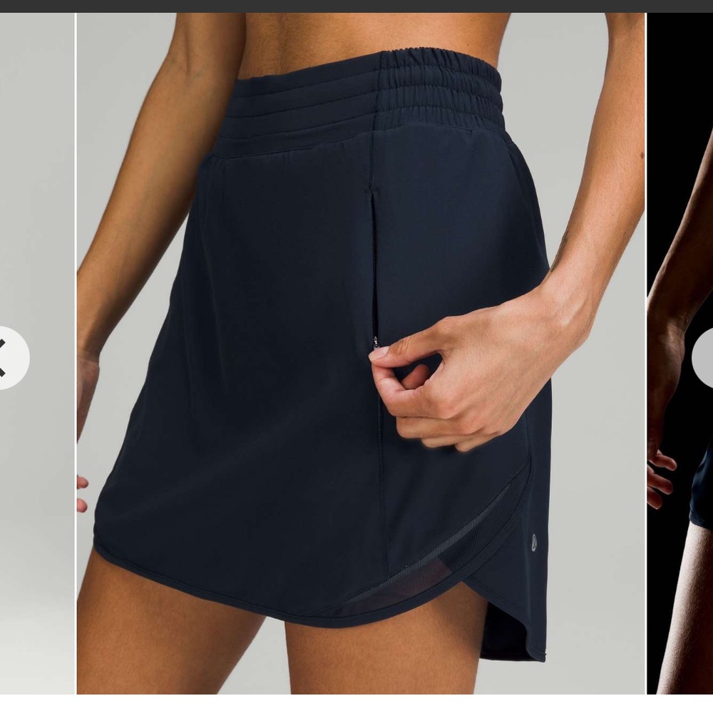 Lululemon Hotty hot‎ skirt high rise long Sz 2